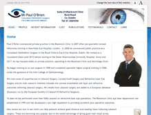 Tablet Screenshot of eyesurgeon.ie